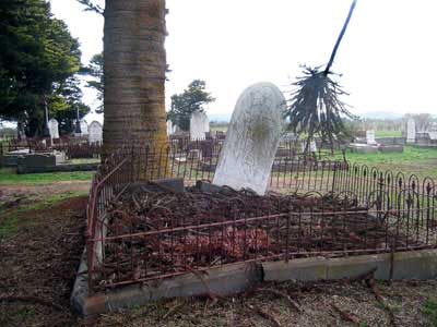 Huckerby gravestone