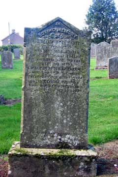 Stenhouse headstone