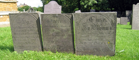 Burton Lazars triple headstones